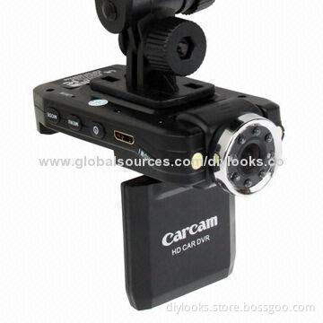 Night Vision 2.0-inch LCD Screen 1080P HD Car Black Boxes with 8 IR and 2 Super Bright LED